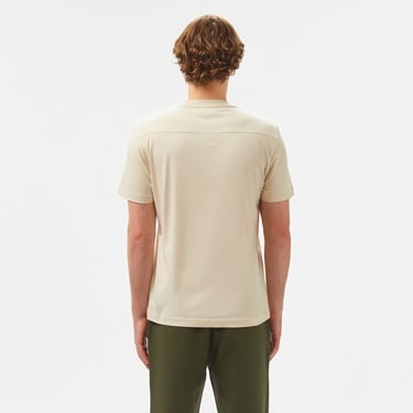  Calvin Klein Erkek Bej T-Shirt