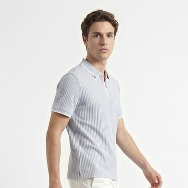  Nautica Erkek Mavi Regular Fit Polo Yaka T-Shirt