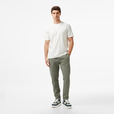  Nautica Erkek Ekru Regular Fit T-Shirt