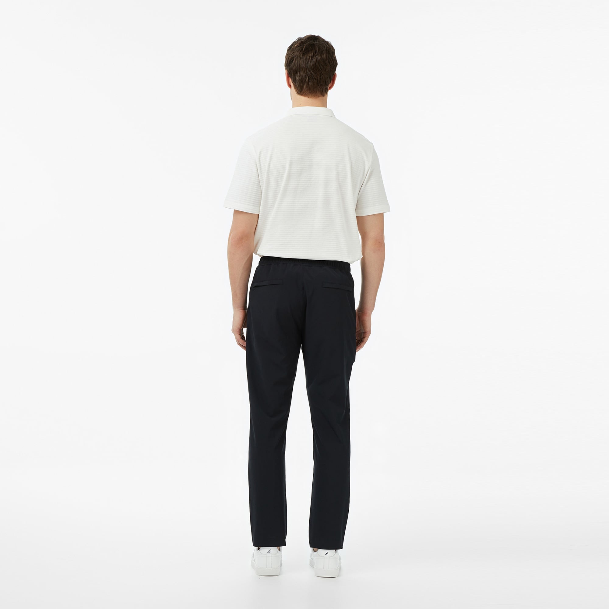 Nautica Erkek Siyah Slim Fit Teknik Pantolon