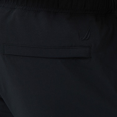  Nautica Erkek Siyah Slim Fit Teknik Pantolon