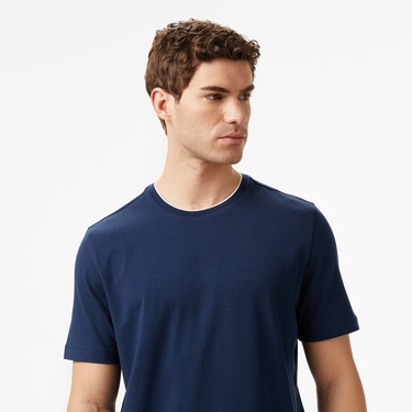  Nautica Erkek Lacivert Regular Fit T-Shirt