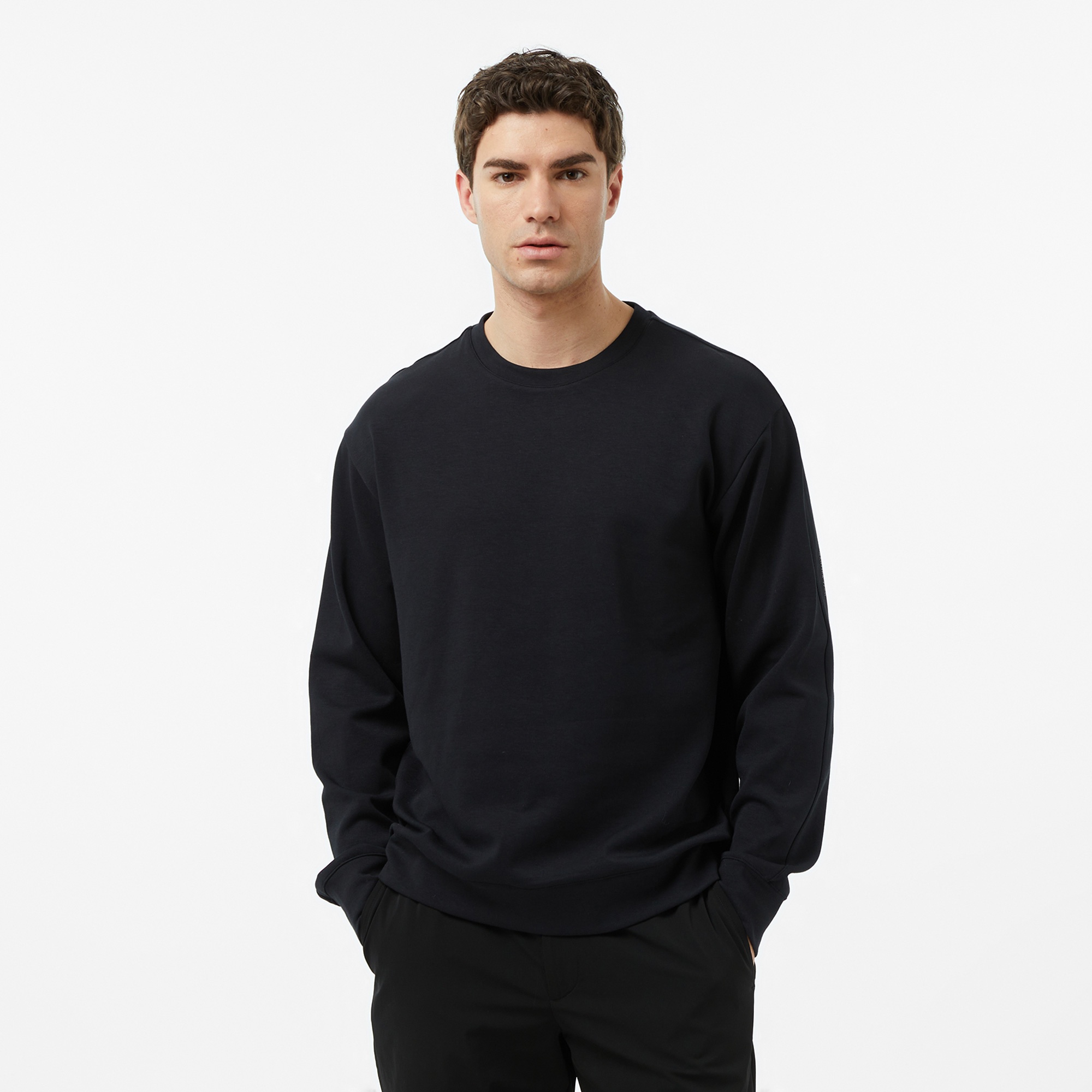 Nautica Erkek Siyah Regular Fit Sweatshirt