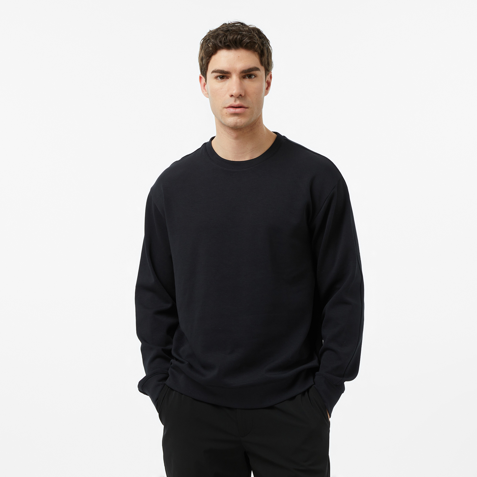  Nautica Erkek Siyah Regular Fit Sweatshirt