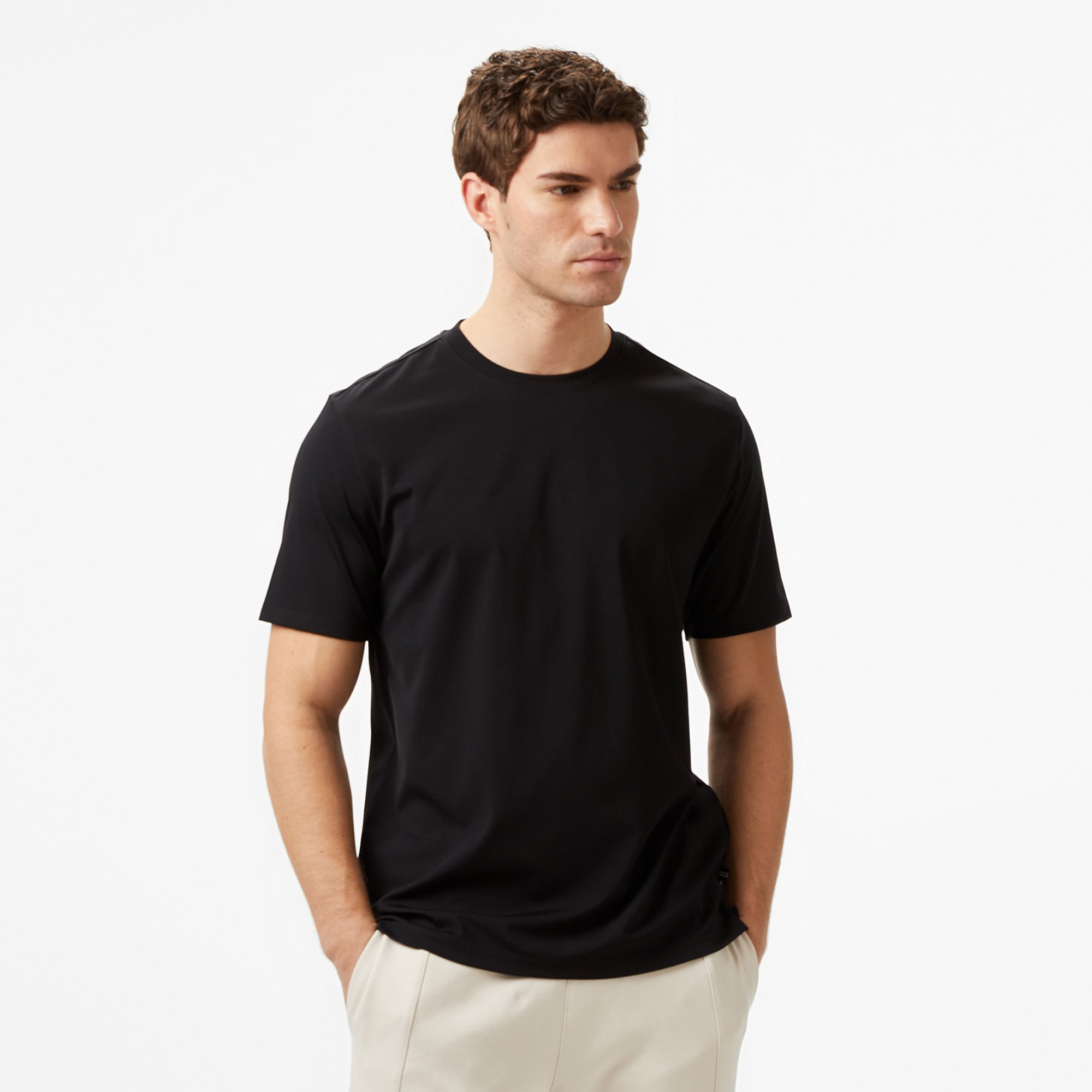  Nautica Erkek Siyah Regular Fit T-Shirt
