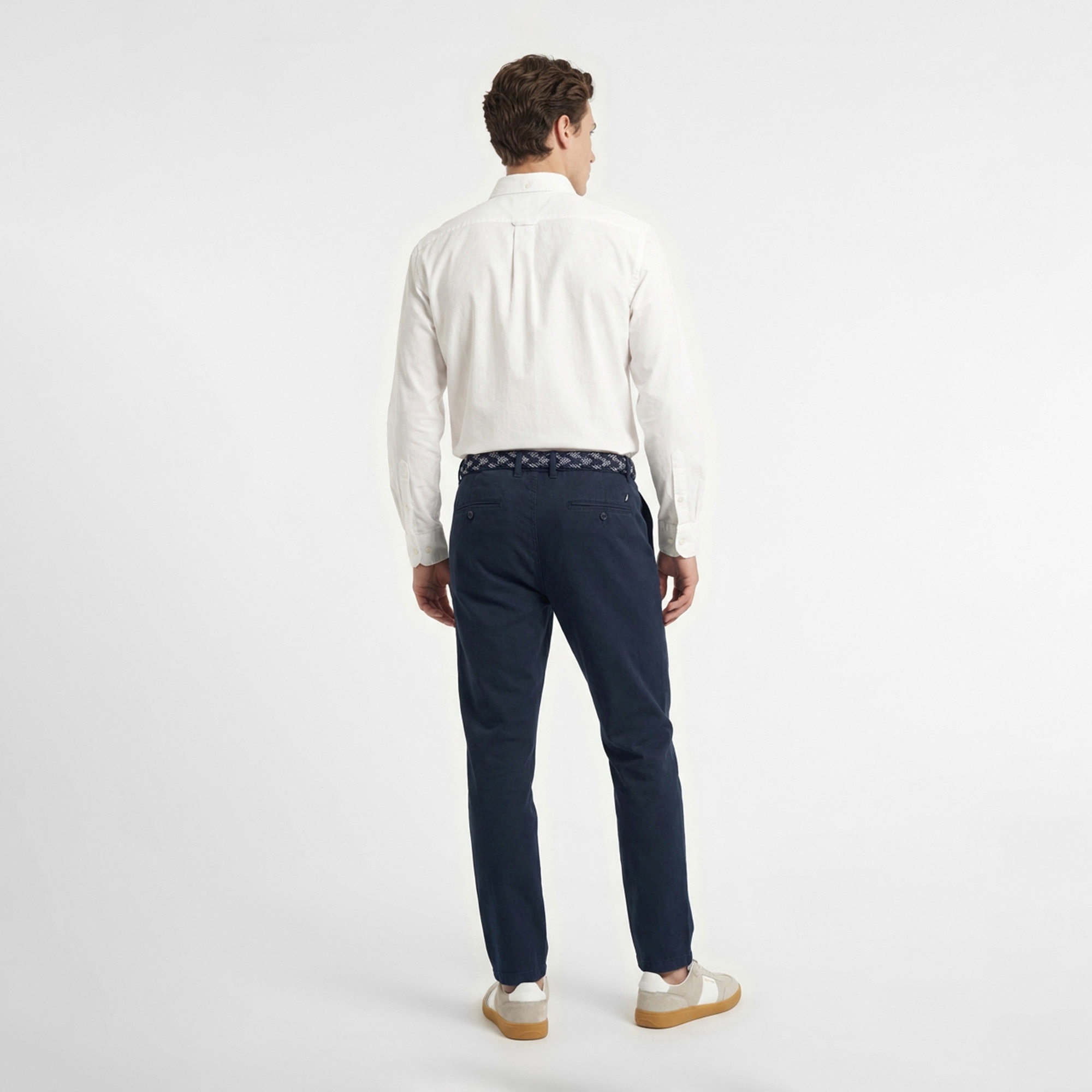 Nautica Erkek Beyaz Regular Fit Gömlek