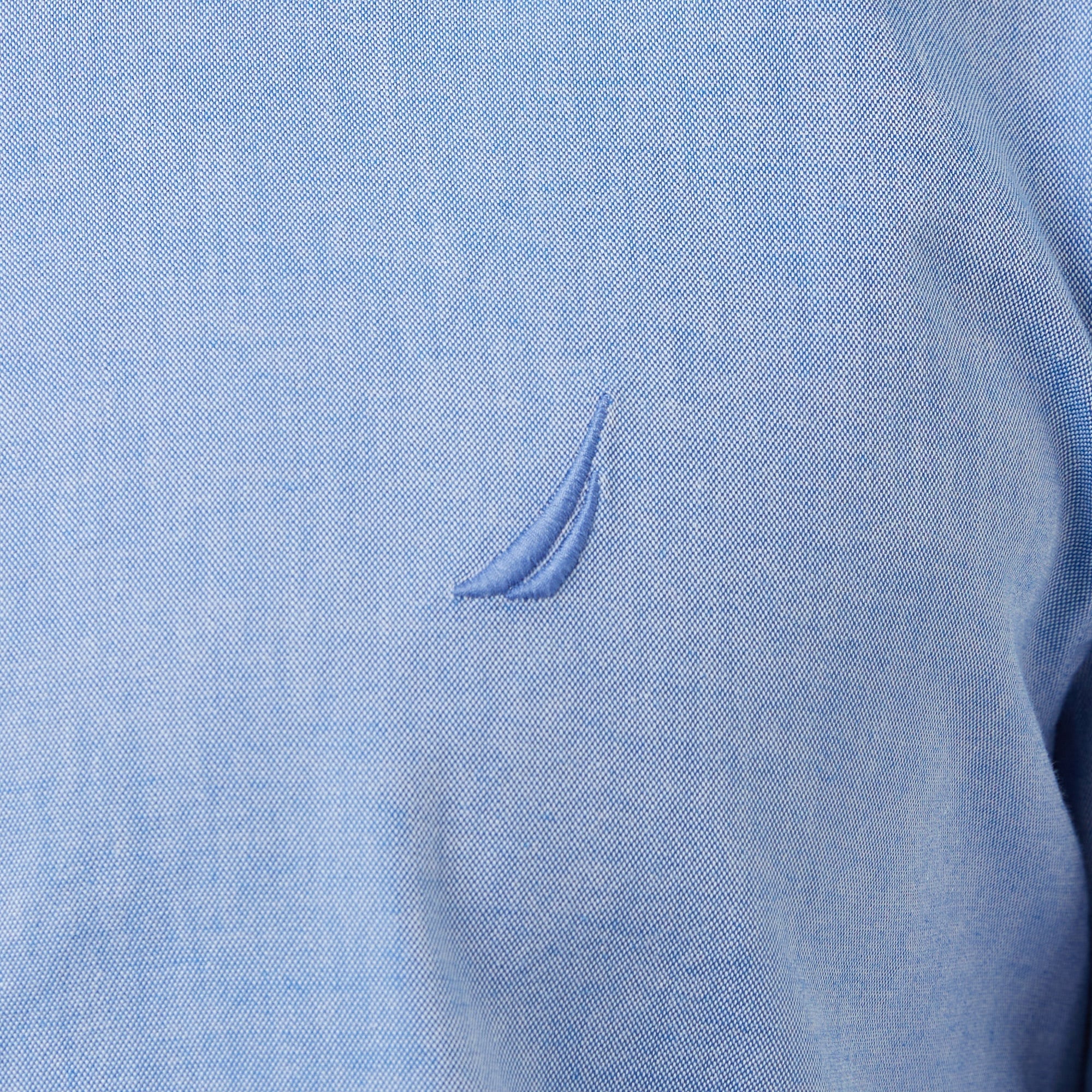 Nautica Erkek Mavi Regular Fit Gömlek