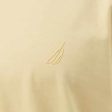  Nautica Erkek Sarı Regular Fit T-Shirt