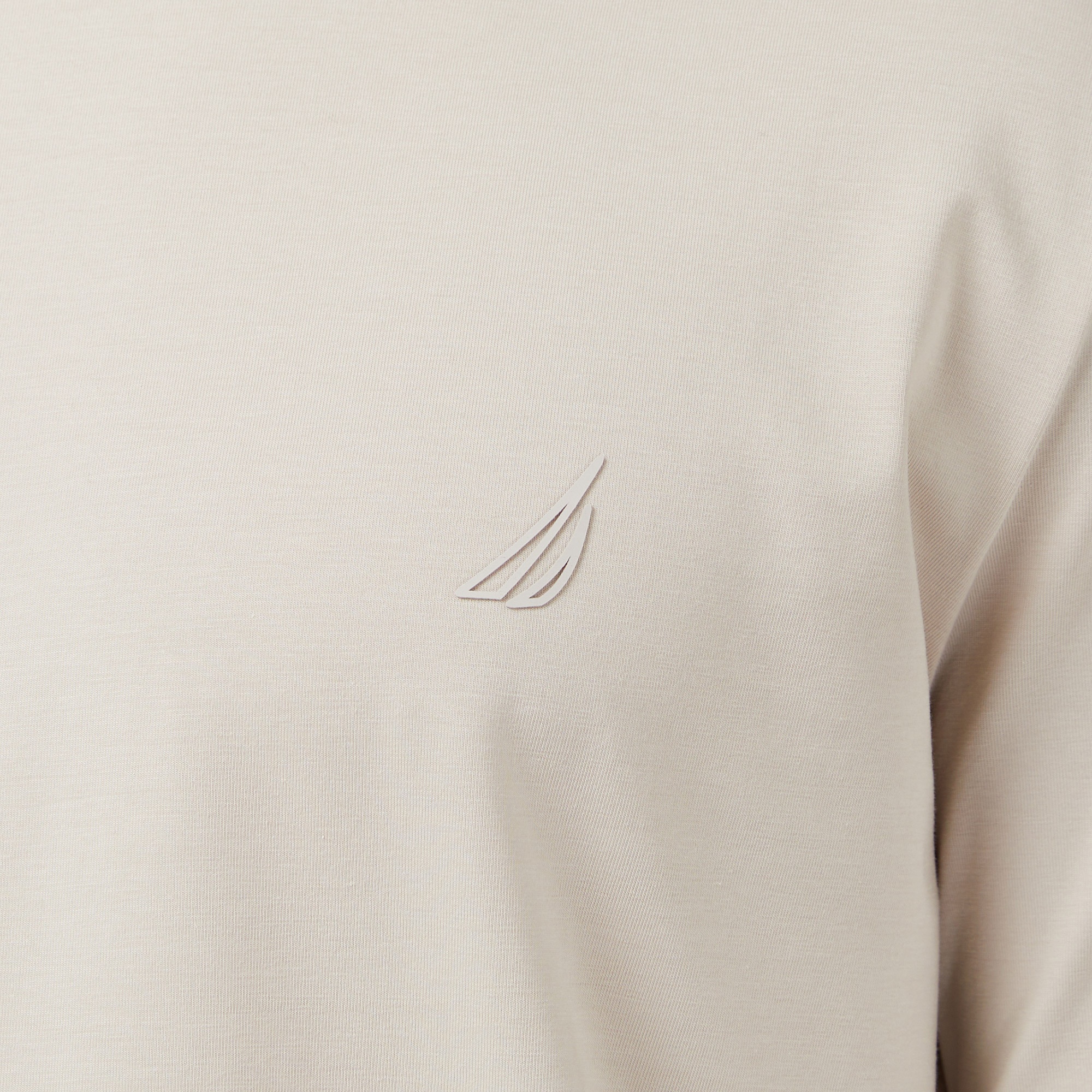 Nautica Erkek Bej Regular Fit T-Shirt