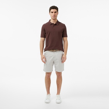  Nautica Erkek Kahverengi Regular Fit Polo Yaka T-Shirt