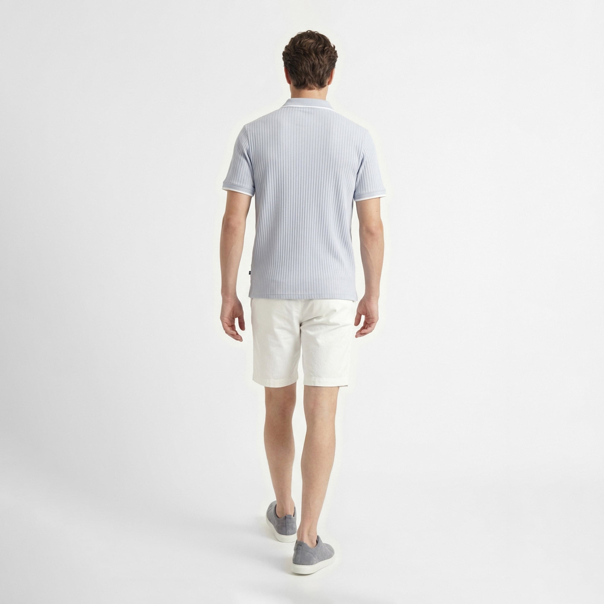 Nautica Erkek Mavi Regular Fit Polo Yaka T-Shirt