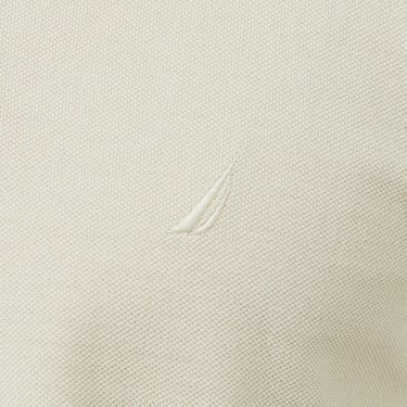  Nautica Erkek Bej Regular Fit Polo Yaka T-Shirt