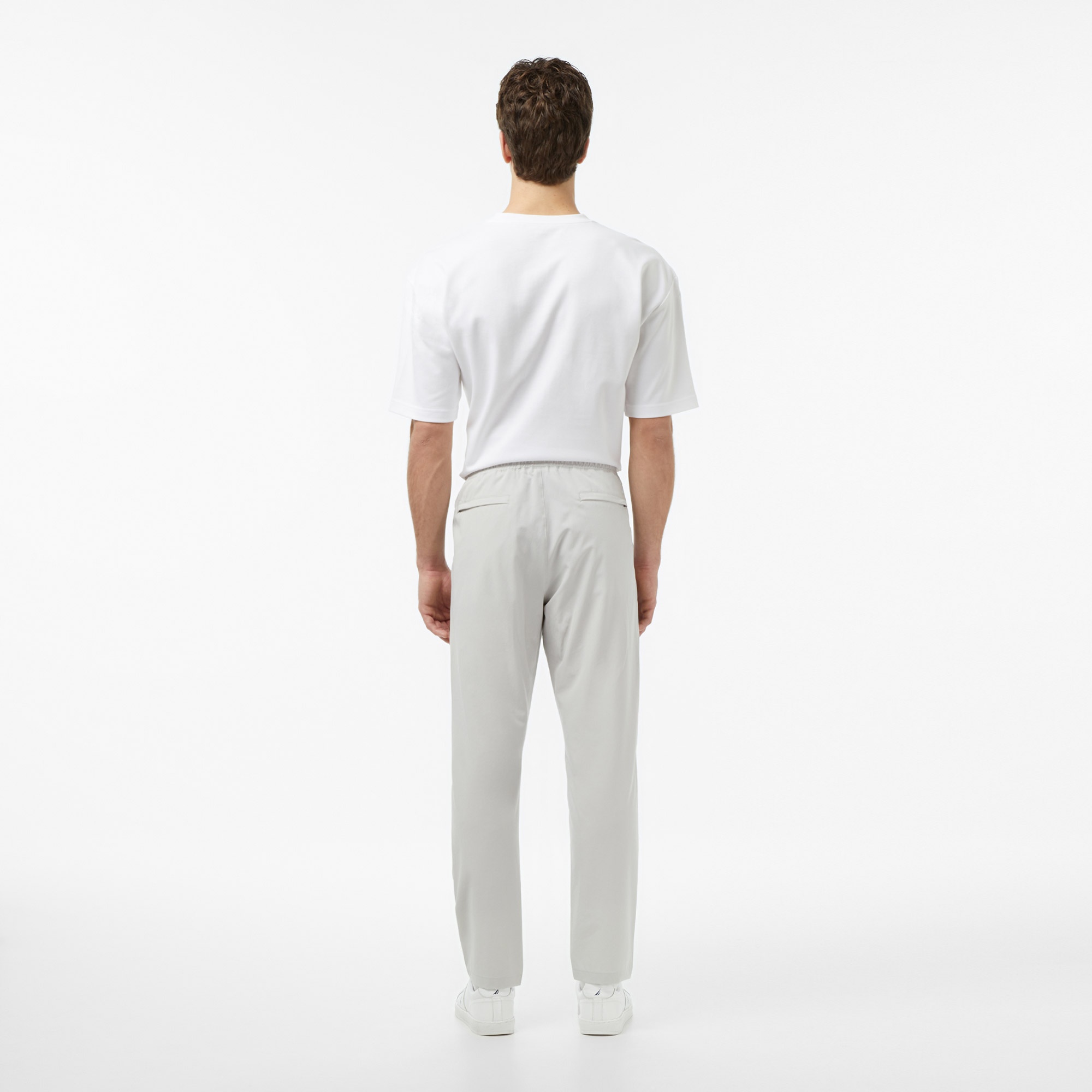 Nautica Erkek Gri Slim Fit Teknik Pantolon