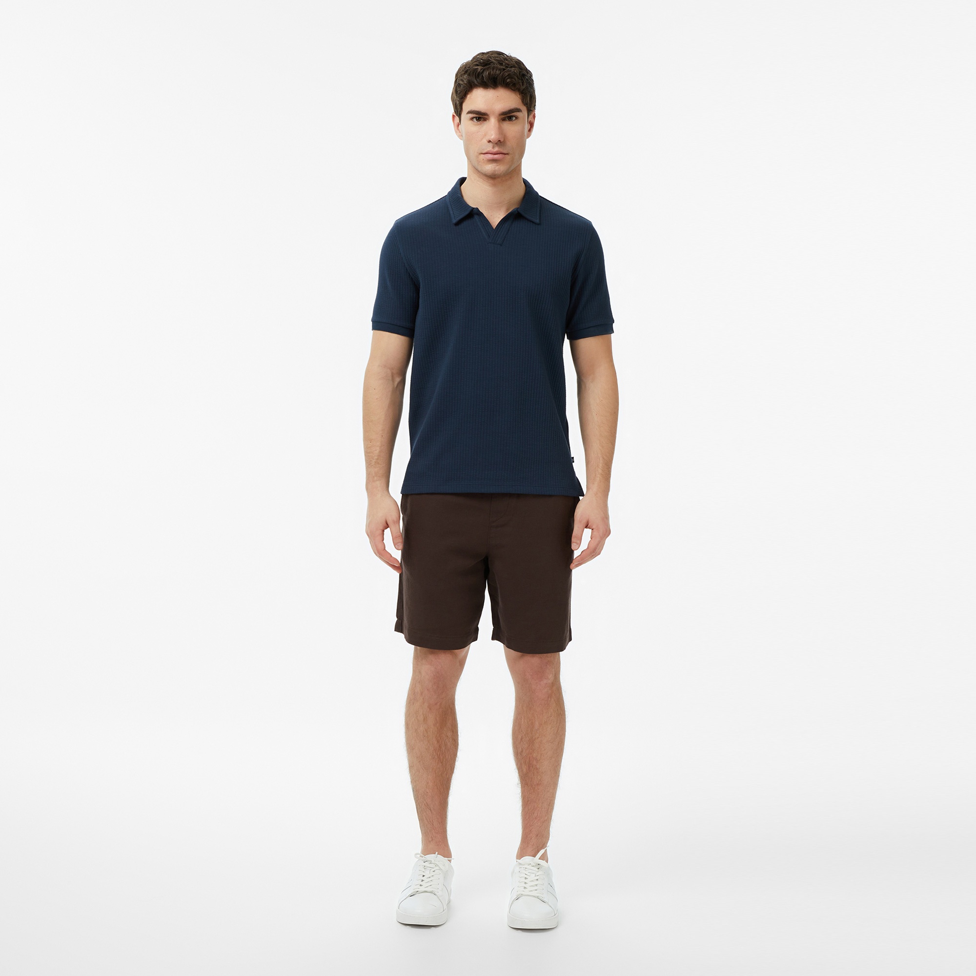Nautica Erkek Lacivert Regular Fit Polo Yaka T-Shirt