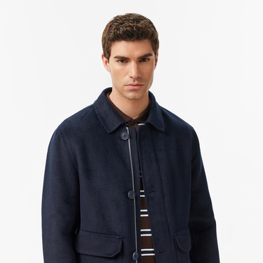  Nautica Erkek Lacivert Regular Fit Kaşe Ceket