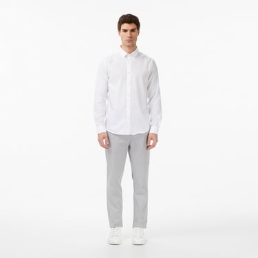  Nautica Erkek Beyaz Slim Fit Gömlek