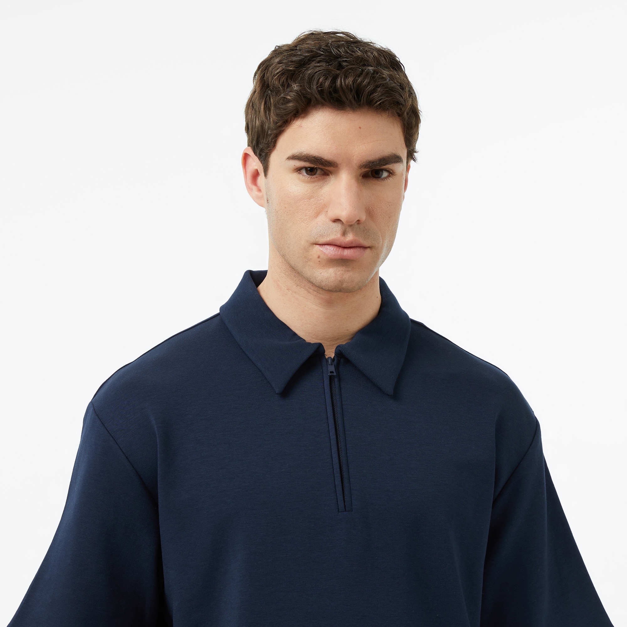 Nautica Erkek Lacivert Regular Fit Polo Yaka T-Shirt