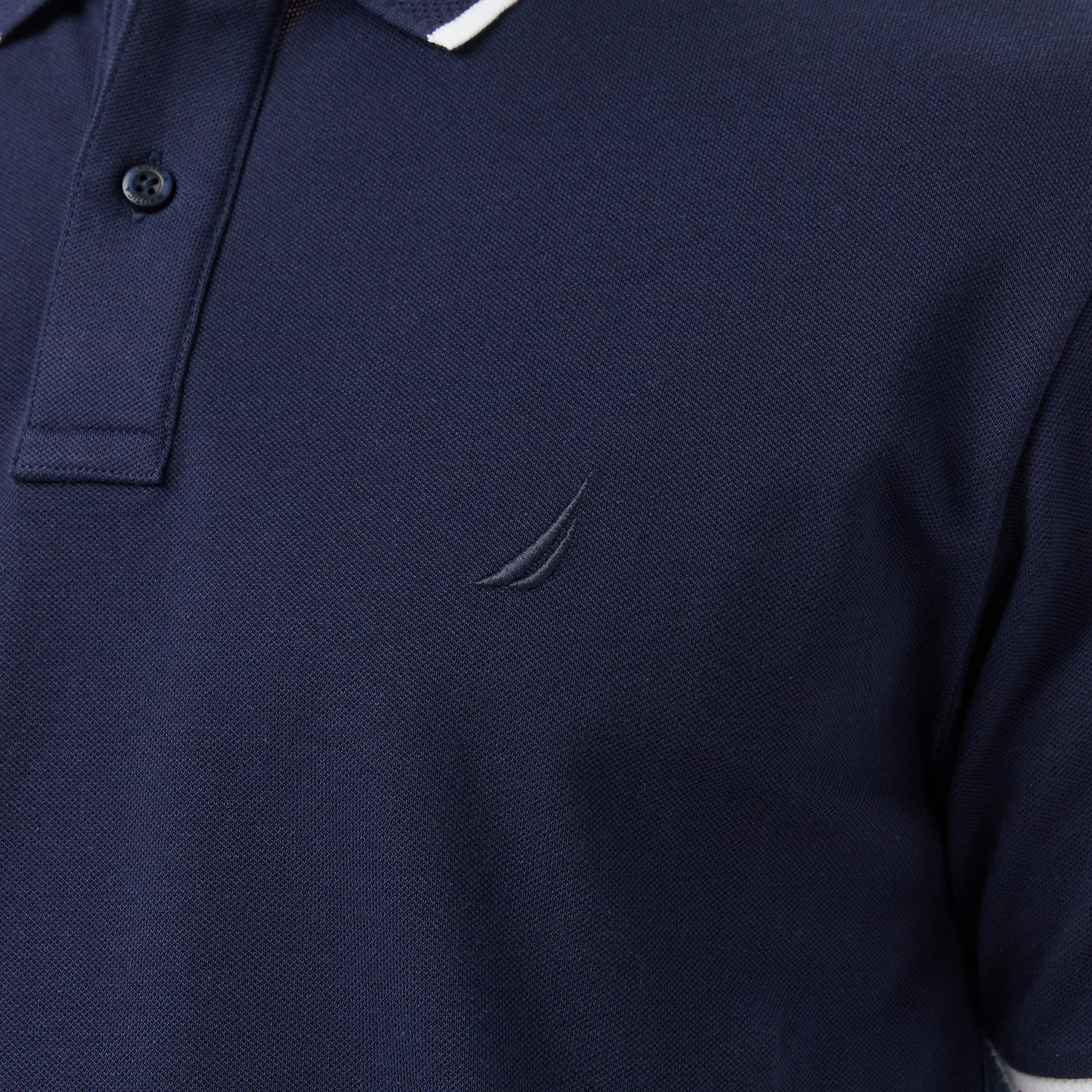 Nautica Erkek Lacivert Regular Fit Polo Yaka T-Shirt