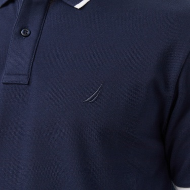  Nautica Erkek Lacivert Regular Fit Polo Yaka T-Shirt