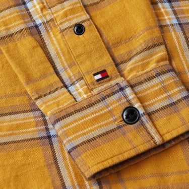  Tommy Hilfiger Layering Shirt Erkek Sarı Gömlek