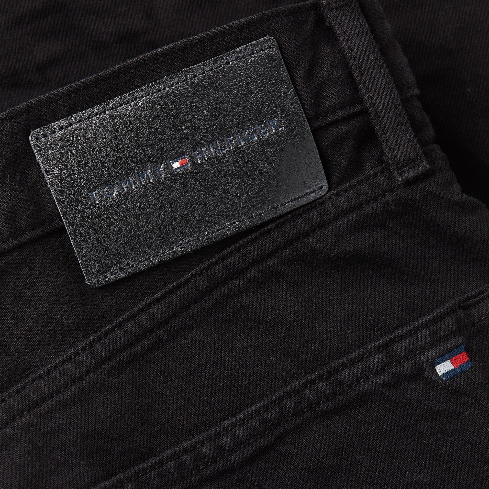 Tommy Hilfiger Denim Mainline Erkek Siyah Jean