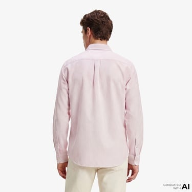  Tommy Hilfiger Core Essentials Erkek Pembe Gömlek