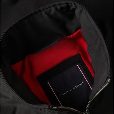  Tommy Hilfiger Moto Pack Erkek Siyah Ceket