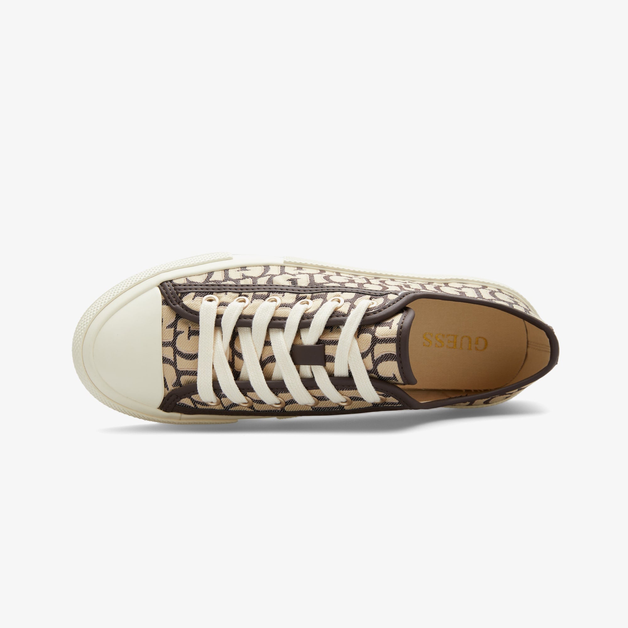 Guess Carey Kadın Kahverengi Sneaker