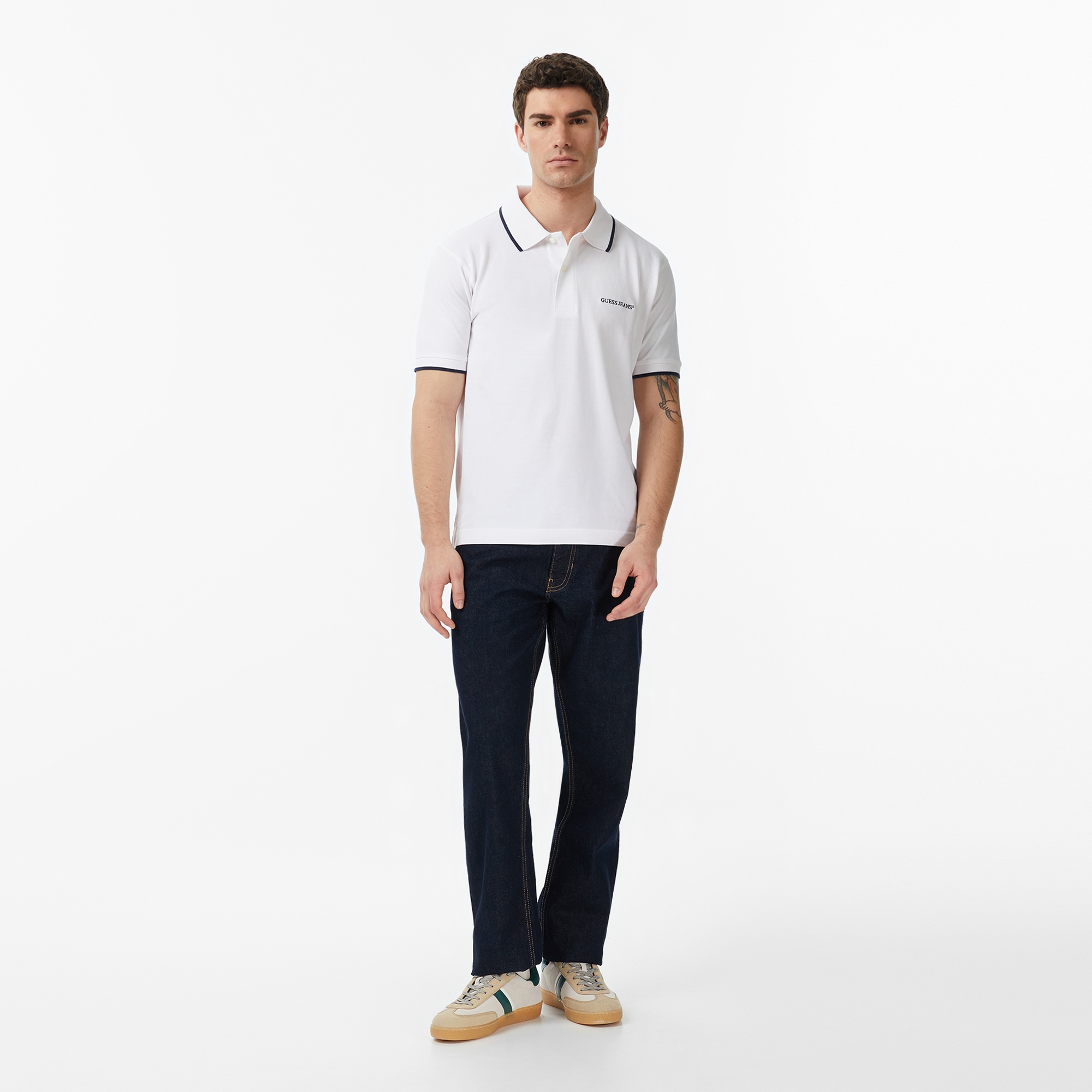 Guess Jeans Regular Fit Erkek Lacivert Jean