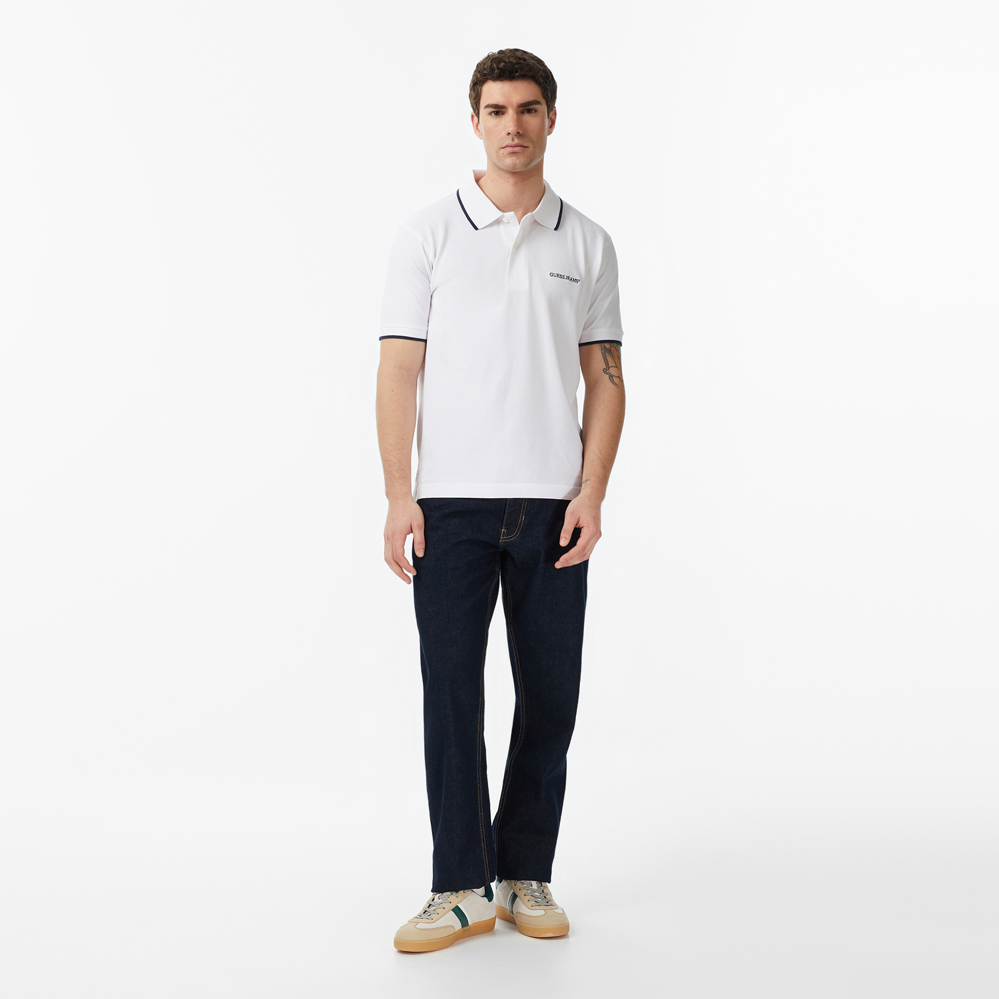  Guess Jeans Regular Fit Erkek Lacivert Jean