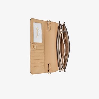  Guess Noelle Iı Kadın Ekru Omuz Çantası