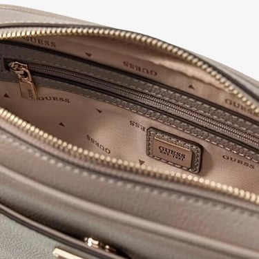  Guess Meridian II Çapraz Askılı Kadın Bej Omuz Çantası