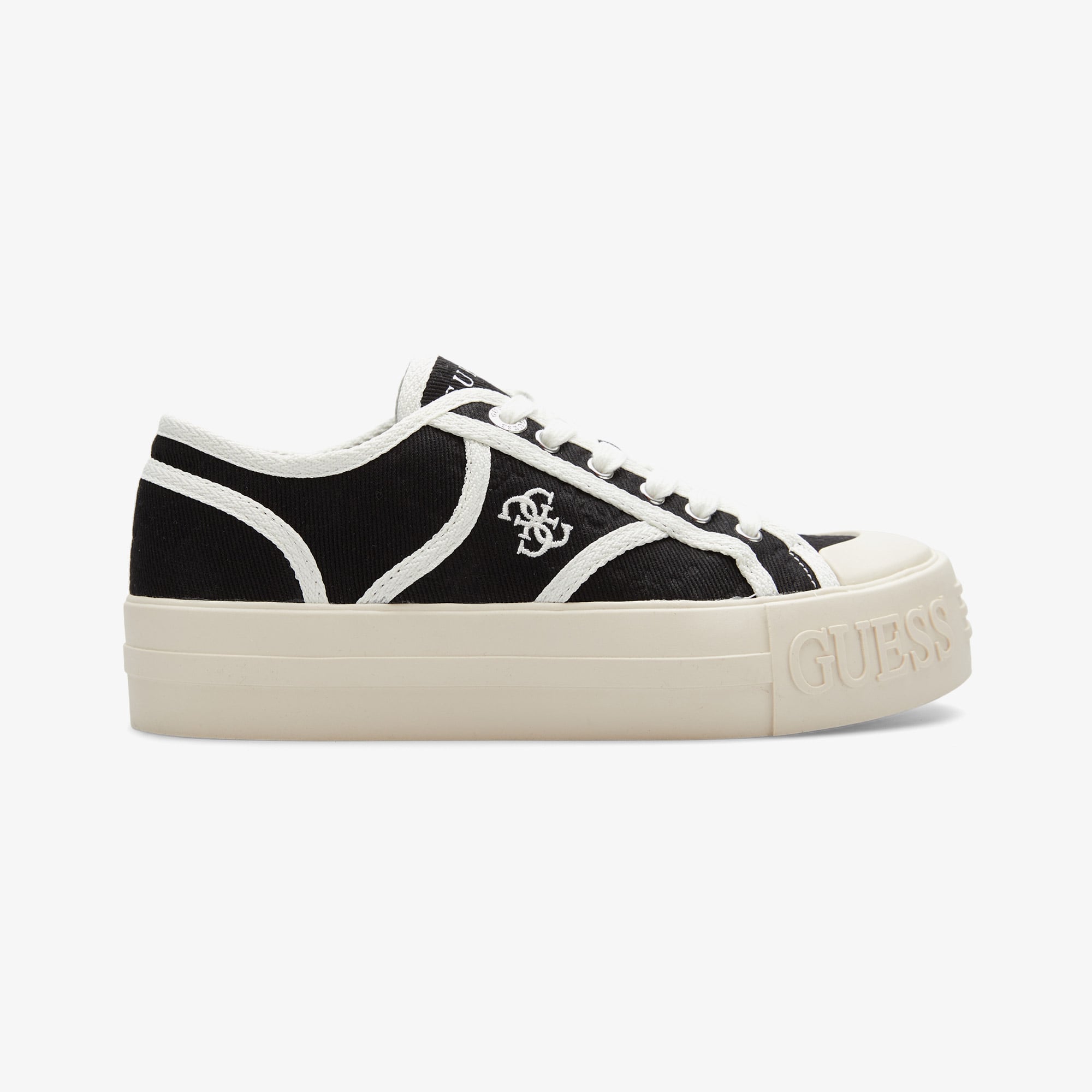  Guess Issah Kadın Siyah Sneaker