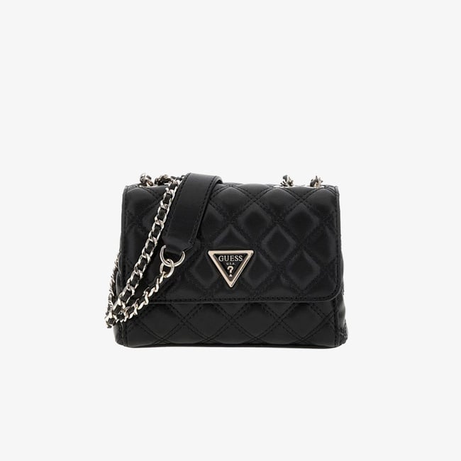  Guess Giully II Kadın Siyah Omuz Çantası