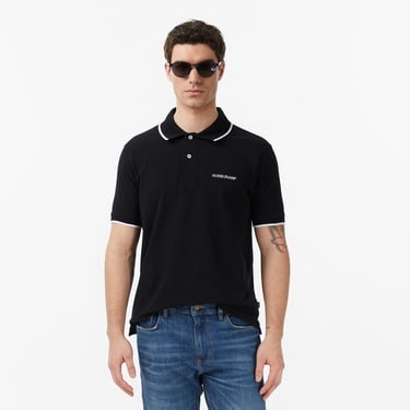  Guess Jeans Embro Regular Fit Erkek Siyah Polo