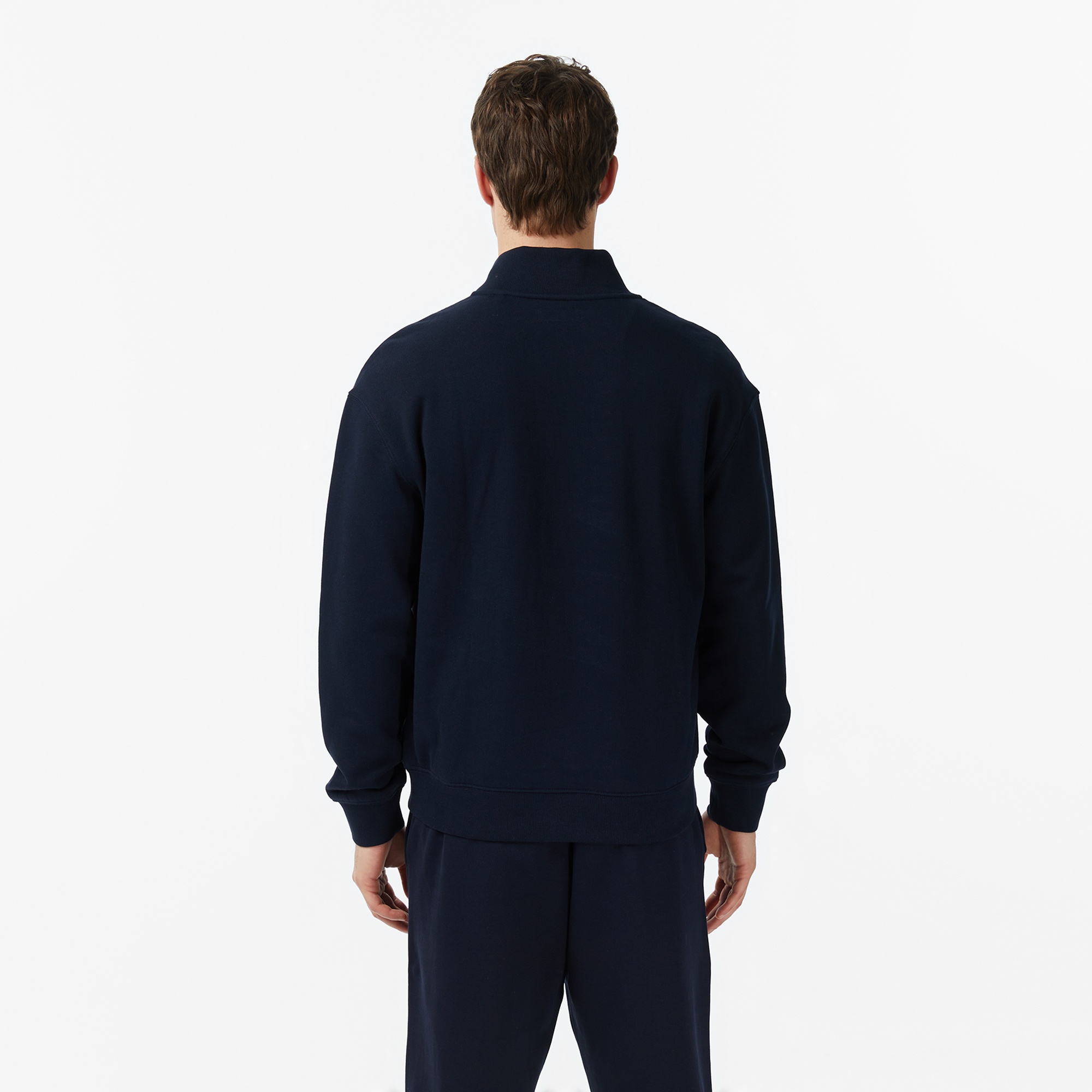 Guess Jeans Iconic Erkek Lacivert Sweatshirt