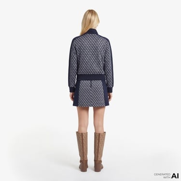  Guess Maya Aktif A Kesim Kadın Lacivert Etek