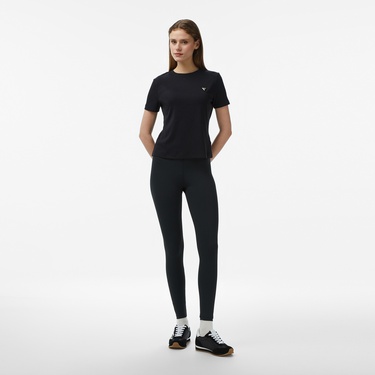  Guess Sonia Aktif Modal Karışımlı Slim Fit Kadın Siyah T-Shirt