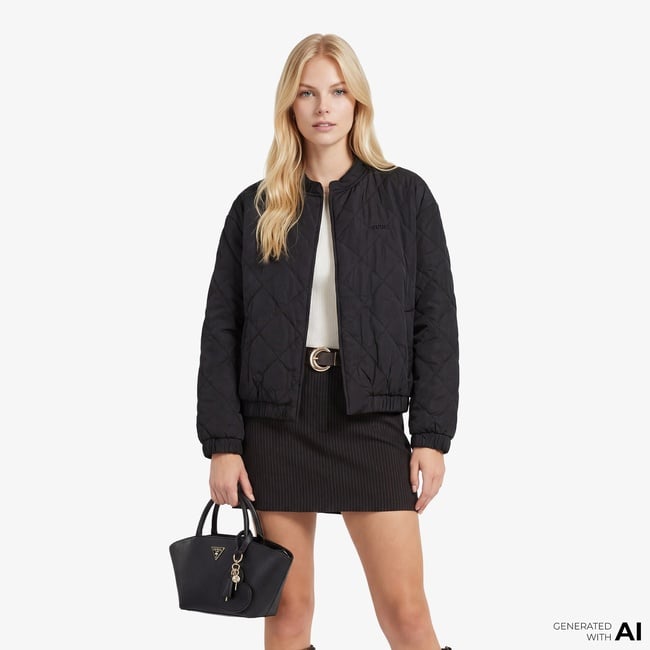  Guess Cecilia Aktif Kadın Siyah Mont