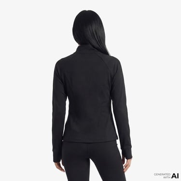  Guess Margot Aktif Kadın Siyah Ceket