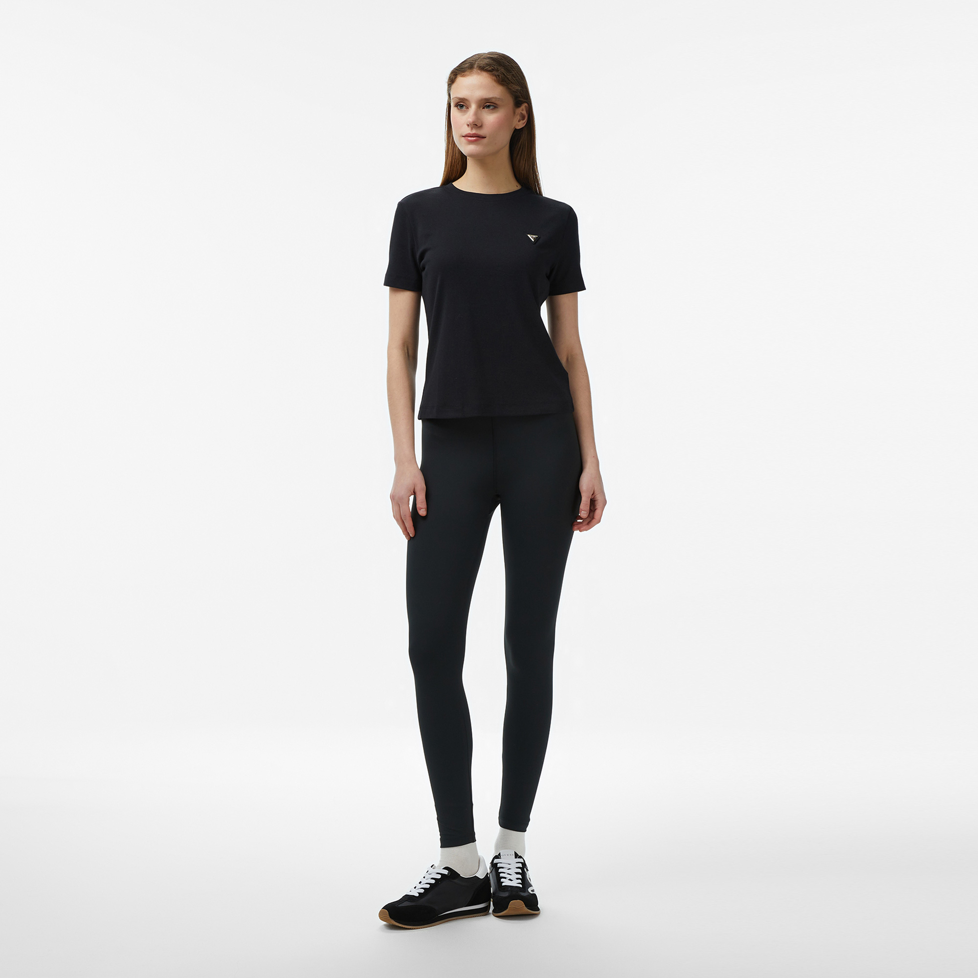  Guess Margot Aktif Kadın Siyah Eşofman Altı