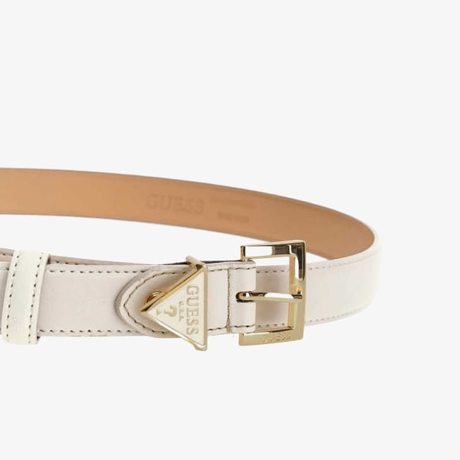  Guess Noelle II Kadın Ekru Kemer