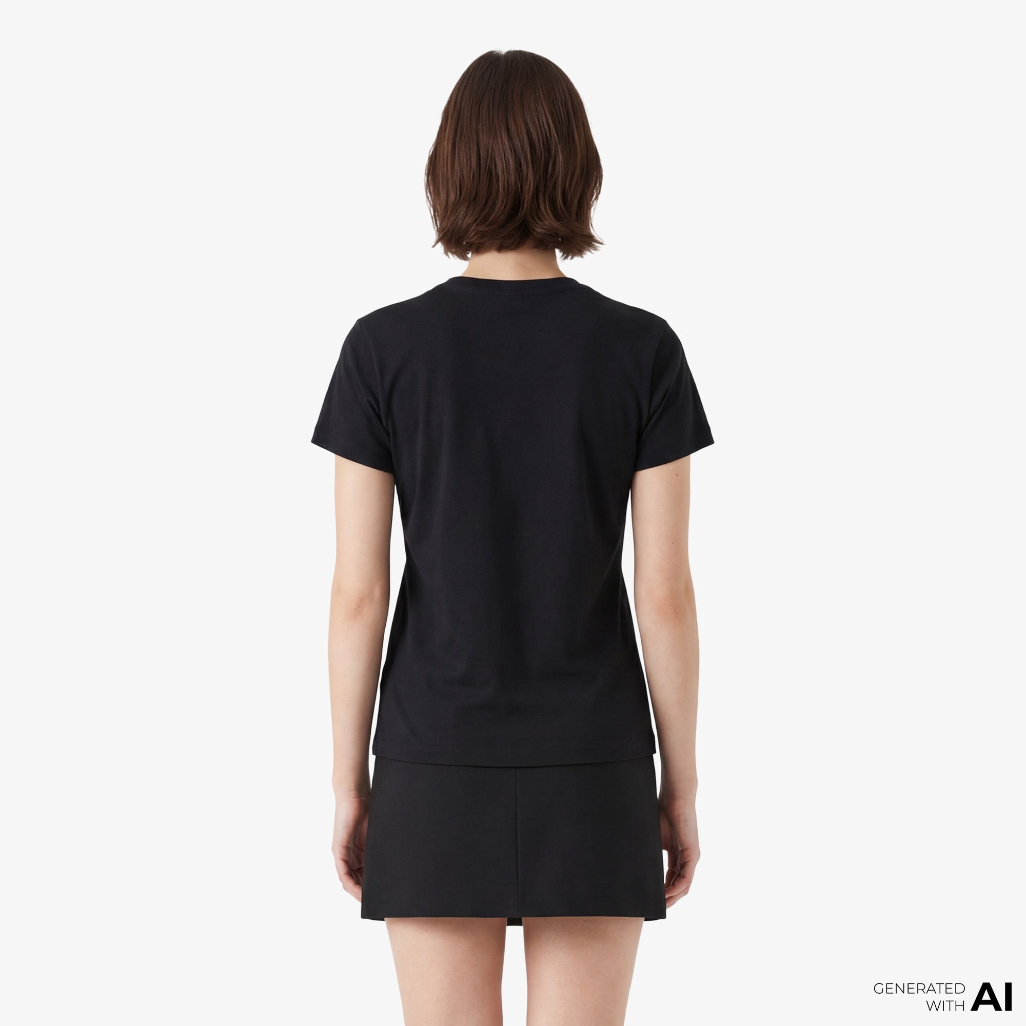 Guess Colette Aktif Slim Fit Kadın Krem T-Shirt