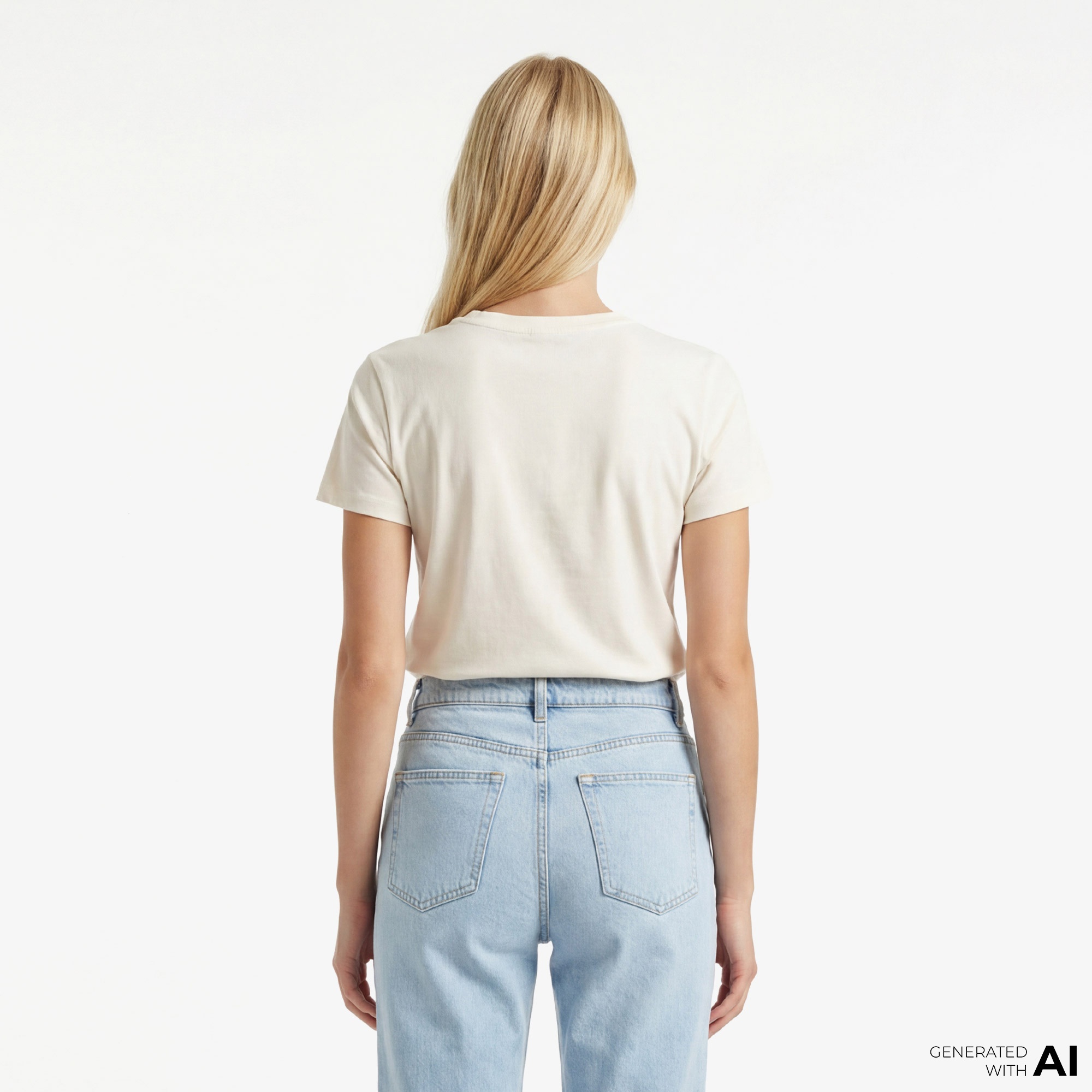 Guess Briana Aktif Regular Fit Kadın Bej T-Shirt