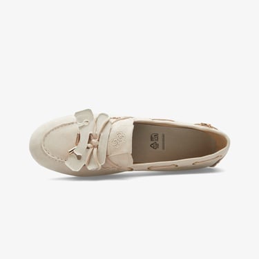  Guess Aisha Deri Makosen Kadın Bej Günlük Ayakkabı