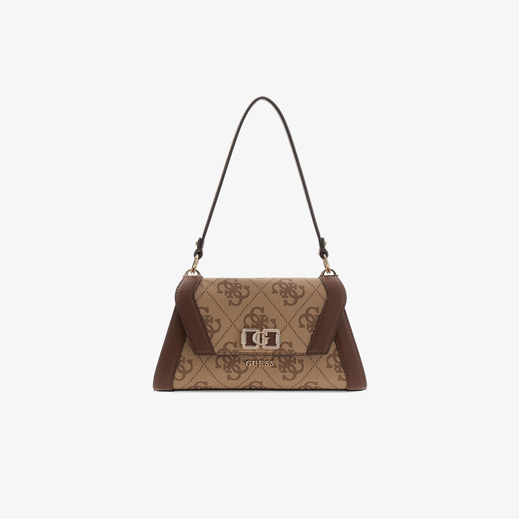  Guess Karnilla Logo Kadın Kahverengi El Çantası