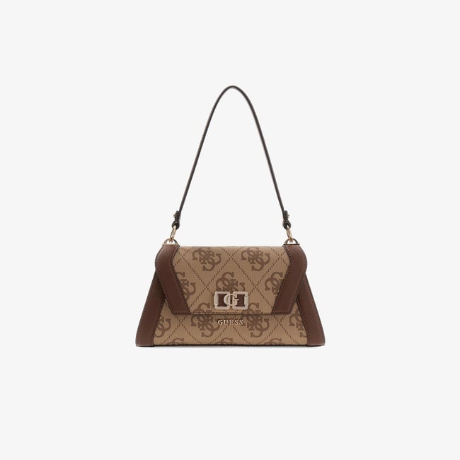  Guess Karnilla Logo Kadın Kahverengi El Çantası