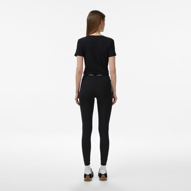  Guess Alba Aktif Kadın Siyah Tayt