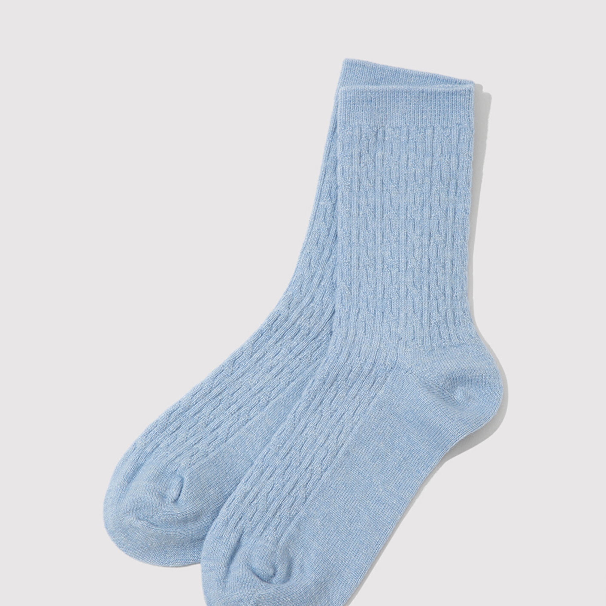 Mavi Yün Karışımlı Mavi Bot Çorabı 1913546-82532