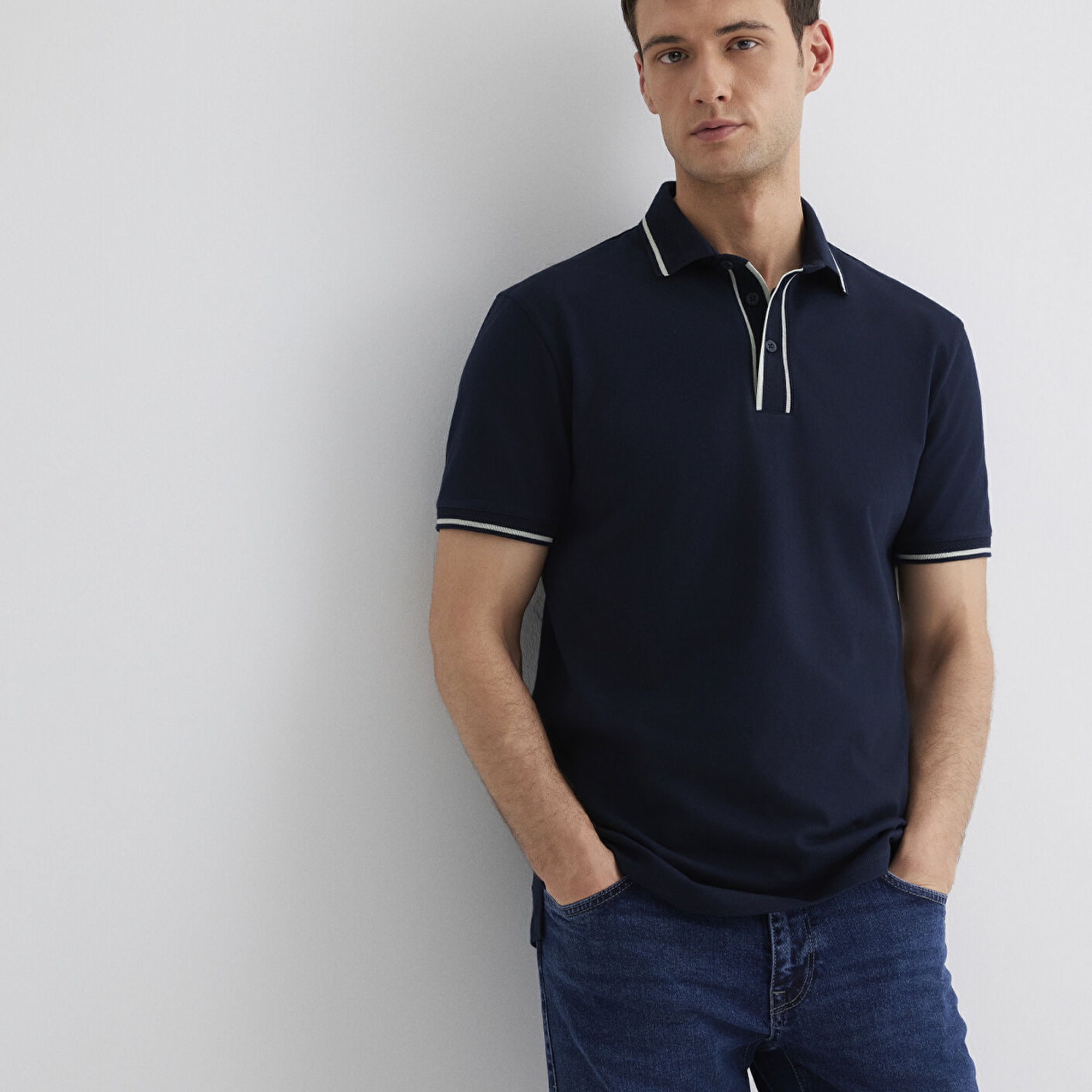 Mavi Lacivert Polo Tişört Regular Fit / Normal Kesim 0612648-80872